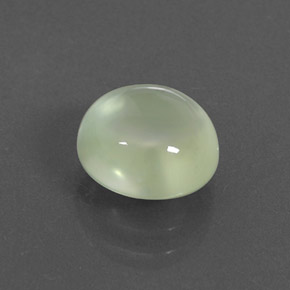 2,99 ctw natürlicher grüner Prehnit, Transparent, Transparent / Lichtdurchlässig