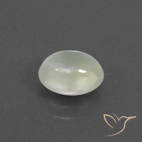 9,17 ctw natürlicher Light Green  Prehnit, Oval, Transparent