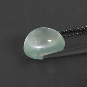 2,82 ctw natürlicher grüner Prehnit, Transparent, Transparent / Lichtdurchlässig