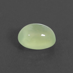 2,48 ctw natürlicher grüner Prehnit, Transparent, Transparent / Lichtdurchlässig