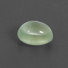 2,63 ctw natürlicher grüner Prehnit, Transparent, Transparent / Lichtdurchlässig