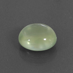 1,43 ctw natürlicher grüner Prehnit, Oval Schliff, Transparent