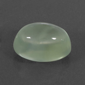 2,43 ctw natürlicher grüner Prehnit, Transparent, Transparent / Lichtdurchlässig