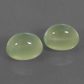  ct natürliche grüner Prehnit-Edelsteine, Transparent, Transparent / Lichtdurchlässig