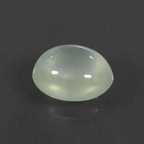 2,55 ctw natürlicher grüner Prehnit, Transparent, Transparent / Lichtdurchlässig