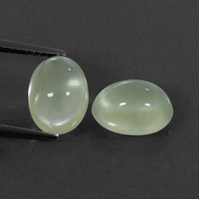  ct natürliche Grün Prehnit-Edelsteine, Transparent, Transparent / Lichtdurchlässig