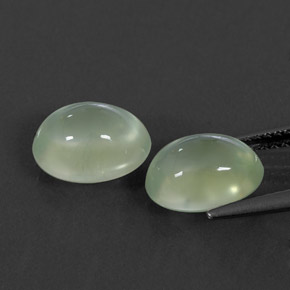  ct natürliche Grün Prehnit-Edelsteine, Transparent, Transparent / Lichtdurchlässig