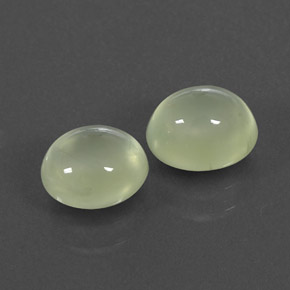  ct natürliche grüner Prehnit-Edelsteine, Transparent, Transparent / Lichtdurchlässig