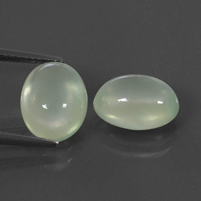  ct natürliche grüner Prehnit-Edelsteine, Transparent, Transparent / Lichtdurchlässig