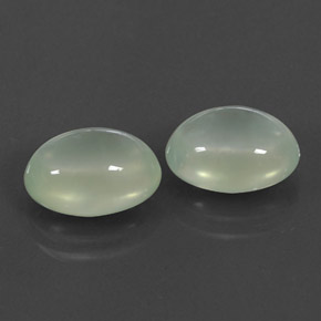  ct natürliche grüner Prehnit-Edelsteine, Transparent, Transparent / Lichtdurchlässig
