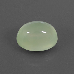 5,17 ctw natürlicher grüner Prehnit, Transparent, Transparent / Lichtdurchlässig