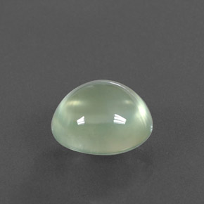 4,28 ctw natürlicher grüner Prehnit, Transparent, Transparent / Lichtdurchlässig