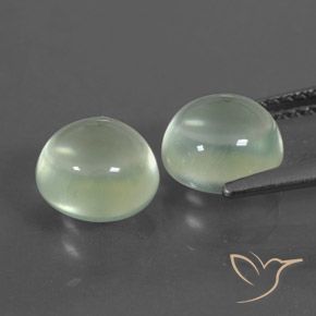 4.40 ct natürliche gelb-grün Prehnit-Edelsteine, Runden, Transparent