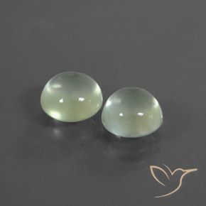3.99 ct natürliche gelb-grün Prehnit-Edelsteine, Runden, Transparent