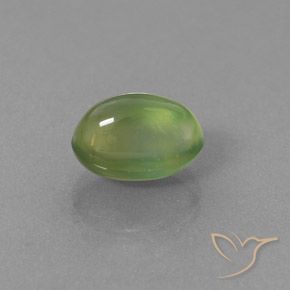 9,17 ctw natürlicher limettengrün Prehnit, Oval, Transparent