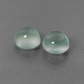  ct natürliche grüner Prehnit-Edelsteine, Rundschliff, Transparent