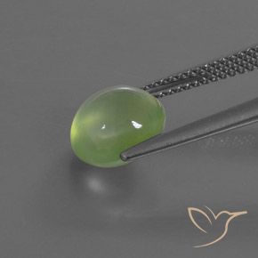 9,17 ctw natürlicher limettengrün Prehnit, Oval, Transparent