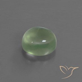 9,17 ctw natürlicher gelb-grün Prehnit, Oval, Transparent