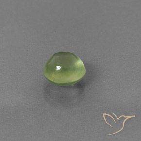 9,17 ctw natürlicher gelb-grün Prehnit, Oval, Transparent