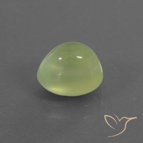 9,17 ctw natürlicher limettengrün Prehnit, Oval, Transparent / Lichtdurchlässig
