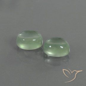 4.03 ct natürliche hellgrün Prehnit-Edelsteine, Oval, Transparent