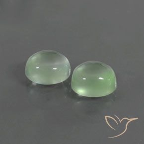 4.73 ct natürliche Sehr helles Grün Prehnit-Edelsteine, Oval, Transparent