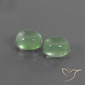 4.62 ct natürliche gelb-grün Prehnit-Edelsteine, Oval, Transparent
