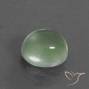 9,17 ctw natürlicher limettengrün Prehnit, Oval, Transparent