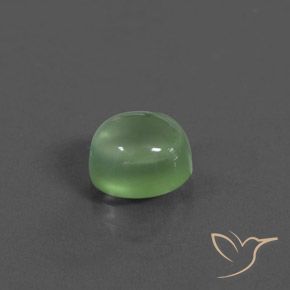 9,17 ctw natürlicher gelblich-grün Prehnit, Oval, Transparent / Lichtdurchlässig