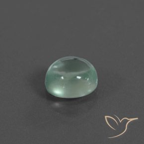 9,17 ctw natürlicher mintgrün Prehnit, Oval, Transparent