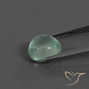 9,17 ctw natürlicher mintgrün Prehnit, Oval, Transparent