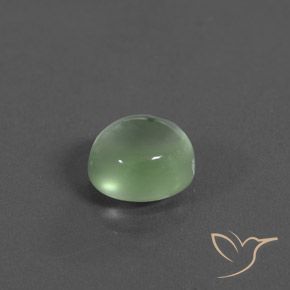 9,17 ctw natürlicher hellgrün Prehnit, Oval, Transparent