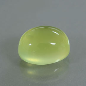 3,53 ctw natürlicher grüner Prehnit, Transparent, Transparent / Lichtdurchlässig