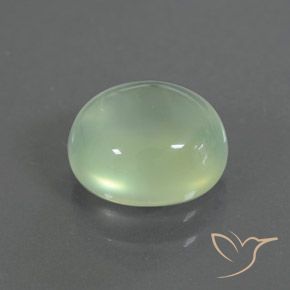 9,17 ctw natürlicher gelb-grün Prehnit, Oval, Transparent / Lichtdurchlässig