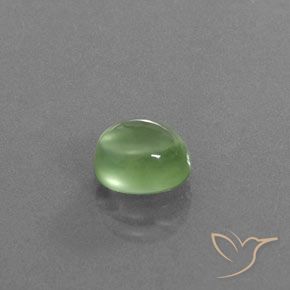 9,17 ctw natürlicher gelblich-grün Prehnit, Oval, Transparent / Lichtdurchlässig