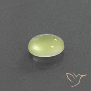 9,17 ctw natürlicher Helles Zitronengelb Prehnit, Oval, Transparent / Lichtdurchlässig