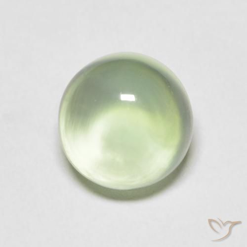 2.34ct Natürlicher hellgrün Prehnit, Runden, Transparent