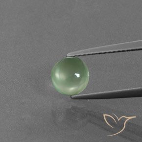 9,17 ctw natürlicher mintgrün Prehnit, Rund Schliff, Transparent