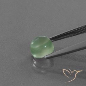 9,17 ctw natürlicher mintgrün Prehnit, Rund Schliff, Transparent
