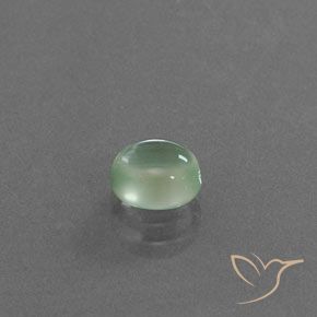 9,17 ctw natürlicher Helle Minze Prehnit, Oval, Transparent