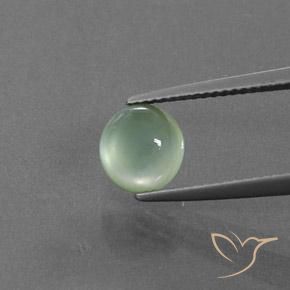 2.26ct Natürlicher hellgrün Prehnit, Runden, Transparent
