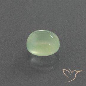 9,17 ctw natürlicher gelb-grün Prehnit, Oval, Transparent / Lichtdurchlässig