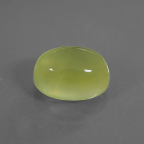 5,40 ctw natürlicher grüner Prehnit, Transparent, Transparent / Lichtdurchlässig