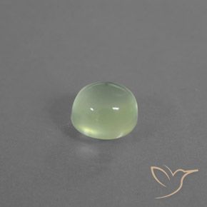 9,17 ctw natürlicher gelb-grün Prehnit, Oval, Transparent / Lichtdurchlässig