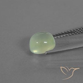 9,17 ctw natürlicher gelb-grün Prehnit, Oval, Transparent / Lichtdurchlässig