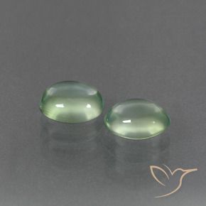 2.85 ct natürliche hellgrün Prehnit-Edelsteine, Oval, Transparent