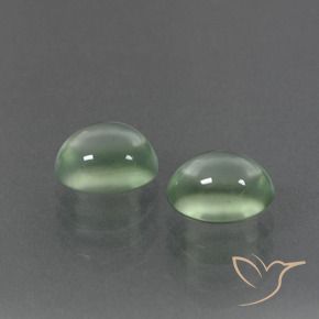 3.47 ct natürliche hellgrün Prehnit-Edelsteine, Oval, Transparent