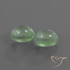 2.34 ct natürliche gelblich-grün Prehnit-Edelsteine, Oval, Transparent