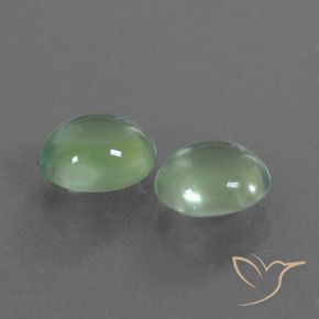 2.36 ct natürliche hellgrün Prehnit-Edelsteine, Oval, Transparent