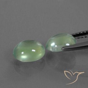 2.36 ct natürliche hellgrün Prehnit-Edelsteine, Oval, Transparent